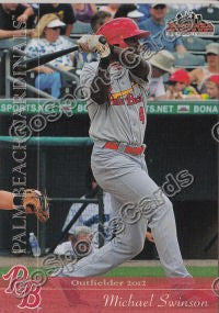 2012 Palm Beach Cardinals Michael Swinson