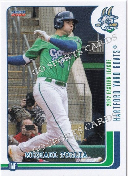 2022 Hartford Yard Goats Michael Toglia