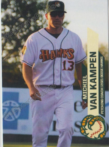 2021 Boise Hawks Michiel Van Kampen