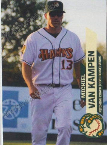 2021 Boise Hawks Michiel Van Kampen