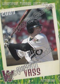 2009 Wisconsin Timber Rattlers Michael Vass