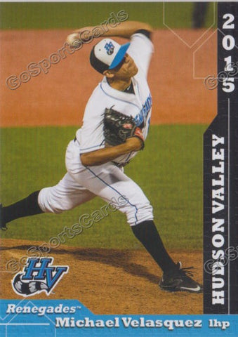 2015 Hudson Valley Renegades Michael Velasquez