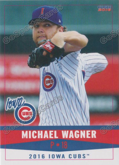 2016 Iowa Cubs Michael Wagner
