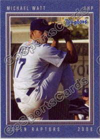 2008 Ogden Raptors Michael Watt