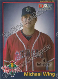 2010 Cedar Rapids Kernels DAV Michael Wing