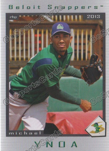 2013 Beloit Snappers Michael Ynoa