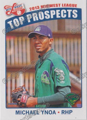 2013 MidWest League Top Prospect Michael Ynoa