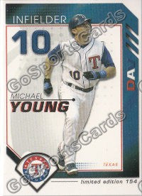 2007 Texas Rangers DAV #154 Michael Young