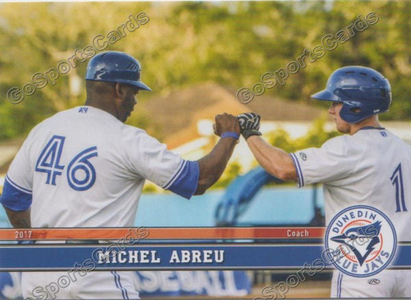 2017 Dunedin Blue Jays Michel Abreu
