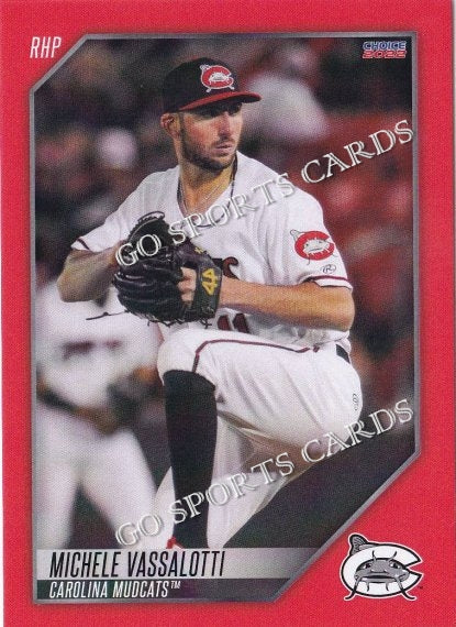 2022 Carolina Mudcats Michele Vassalotti