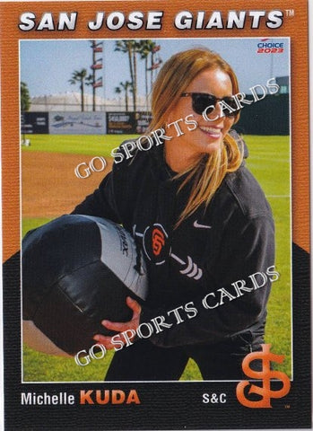 2023 San Jose Giants Michelle Kuda