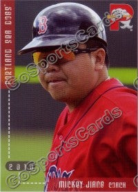 2010 Portland Sea Dogs Mickey Jiang