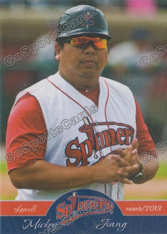 2013 Lowell Spinners Mickey Jiang