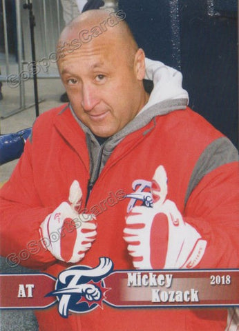 2018 Reading Fightin Phils Mickey Kozack