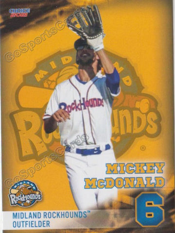 2021 Midland Rockhounds Mickey McDonald