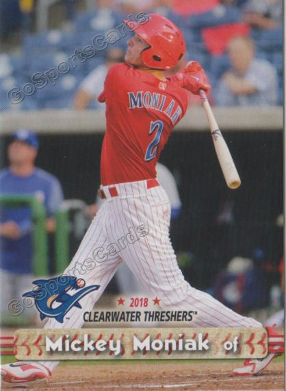 2018 Clearwater Threshers Mickey Moniak