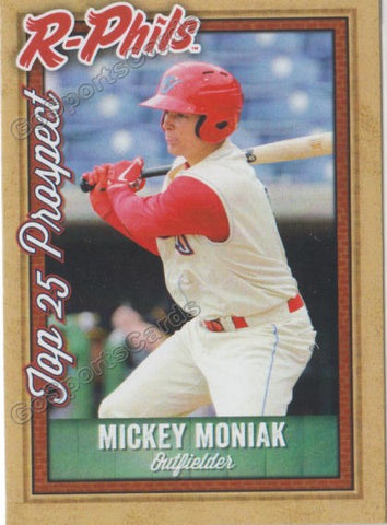 2019 Reading Fightin Phils Top 25 Prospect Mickey Moniak