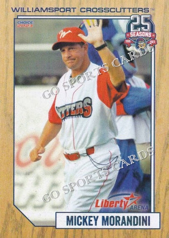 2023 Williamsport Crosscutters 25th Anniversary Mickey Morandini