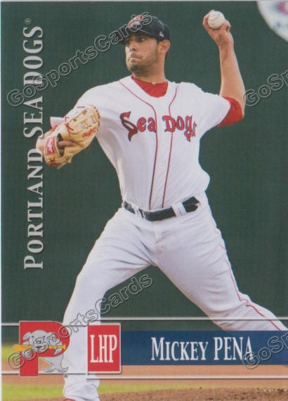 2014 Portland Sea Dogs Mickey Miguel Pena