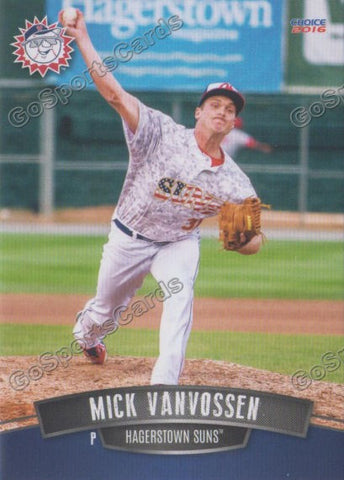 2016 Hagerstown Suns Mick VanVossen
