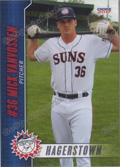 2017 Hagerstown Suns Mick Vanvossen
