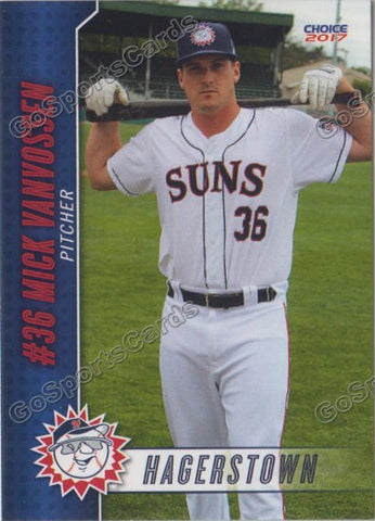 2017 Hagerstown Suns Mick Vanvossen