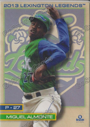 2013 Lexington Legends Miguel Almonte
