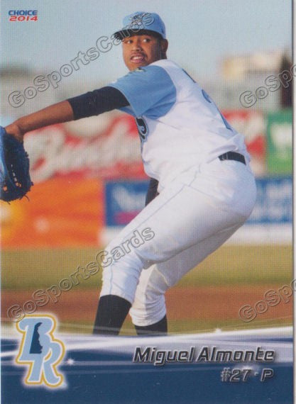 2014 Wilmington Blue Rocks Miguel Almonte