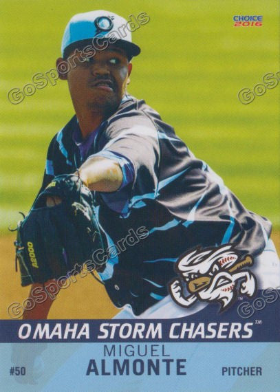 2016 Omaha Storm Chasers Miguel Almonte