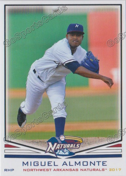 2017 Northwest Arkansas Naturals Miguel Almonte
