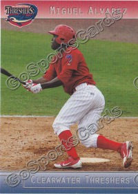 2012 Clearwater Threshers Miguel Alvarez