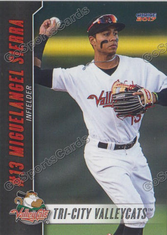 2017 Tri City ValleyCats Miguelangel Sierra