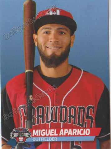 2019 Hickory Crawdads Miguel Aparicio
