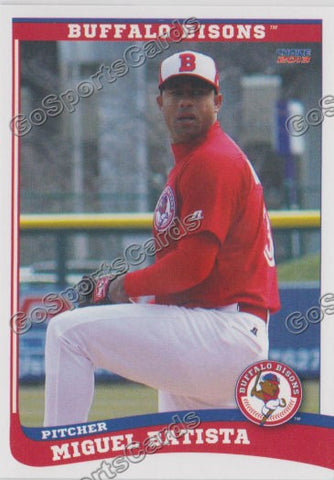 2013 Buffalo Bisons Miguel Batista