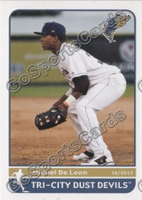 2012 Tri City Dust Devils Miguel De Leon