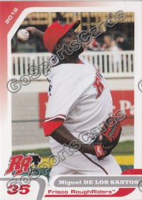 2012 Frisco RoughRiders Miguel De Los Santos