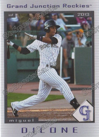 2013 Grand Junction Rockies Miguel Dilone