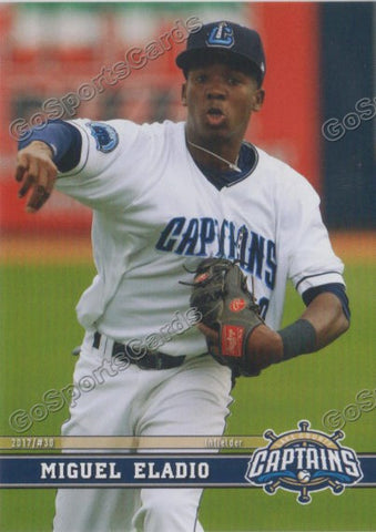 2017 Lake County Captains Miguel Eladio
