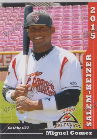 2015 Salem Keizer Volcanoes Miguel Gomez