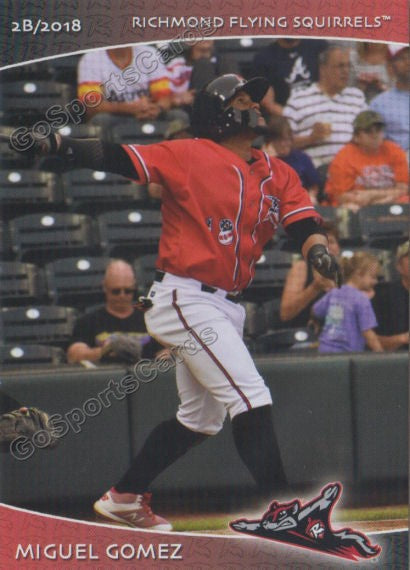 2018 Richmond Flying Squirrels Miguel Gomez