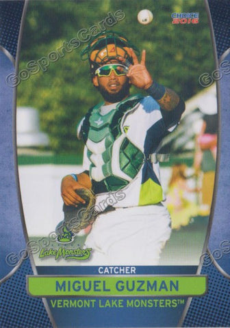 2016 Vermont Lake Monsters Miguel Guzman