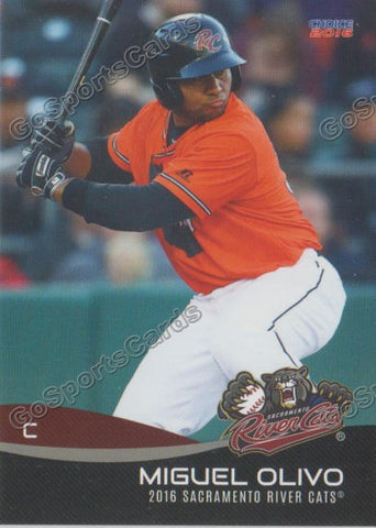 2016 Sacramento River Cats Miguel Olivo