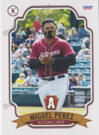 2021 Altoona Curve Miguel Perez