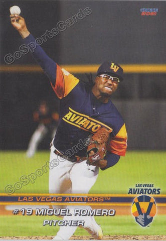 2021 Las Vegas Aviators Miguel Romero