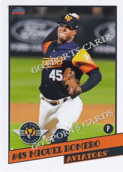 2022 Las Vegas Aviators Miguel Romero