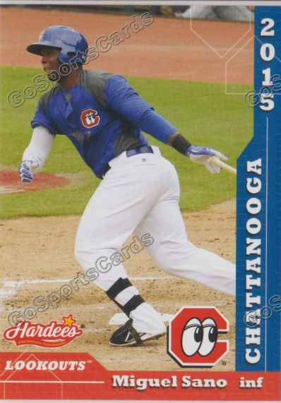 2015 Chattanooga Lookouts Miguel Sano