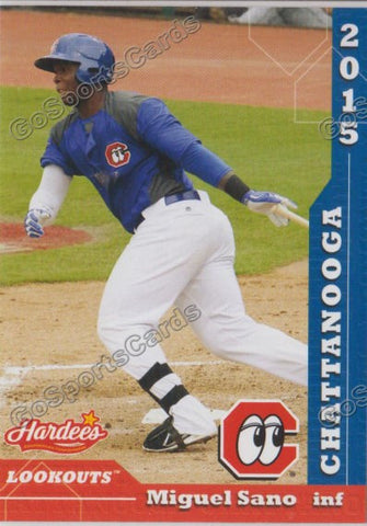 2015 Chattanooga Lookouts Miguel Sano