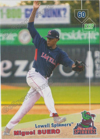 2019 Lowell Spinners Miguel Suero
