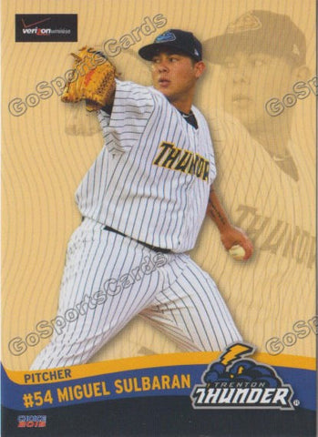 2015 Trenton Thunder Miguel Sulbaran