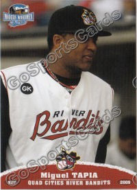 2009 Quad Cities River Bandits Miguel Tapia